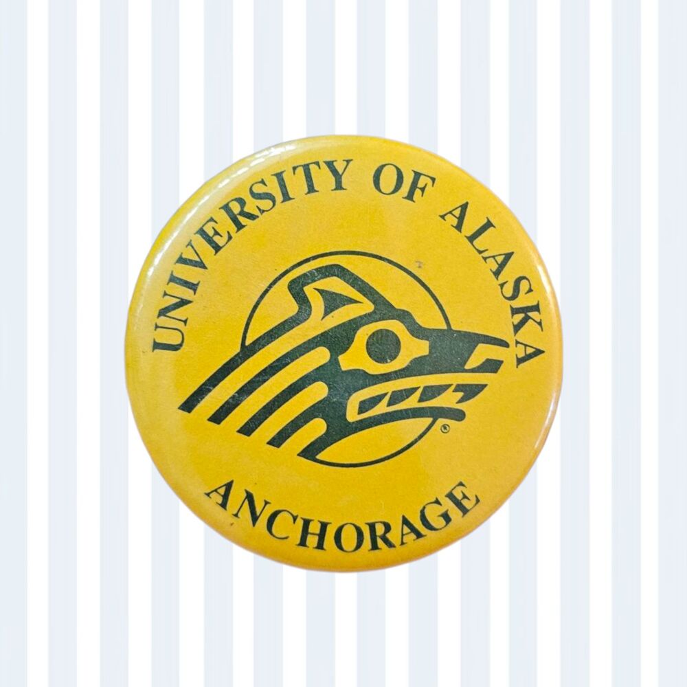 Vtg University of Alaska pin